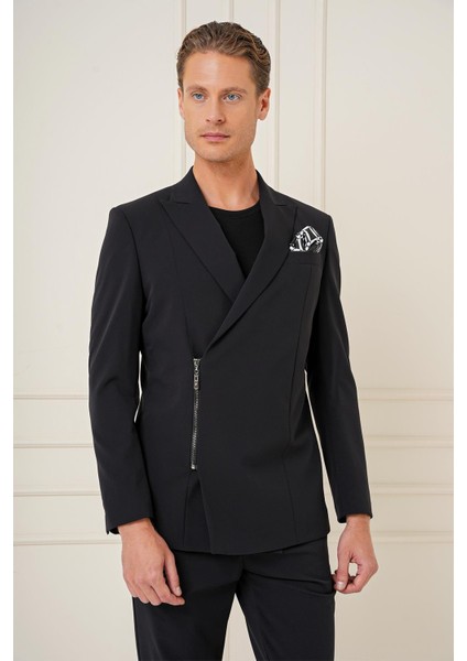 C 687 Slim Fit Siyah Spor Ceket fiyatları
