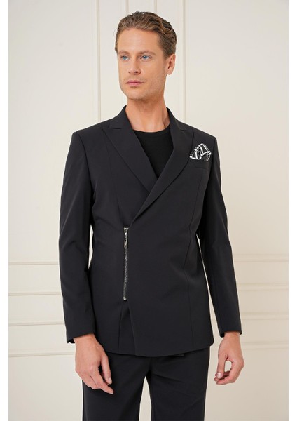 C 687 Slim Fit Siyah Spor Ceket fırsatları
