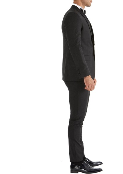 034 Slim Fit Siyah Black Takım Elbise fiyatları