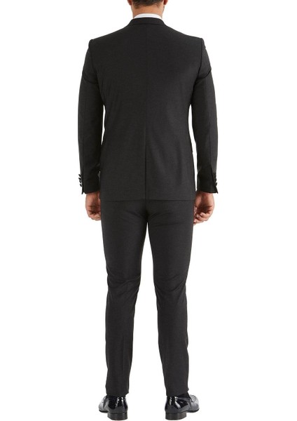 034 Slim Fit Siyah Black Takım Elbise modelleri