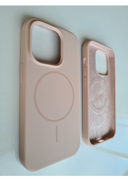 iPhone 14 Pro Magsafe ile Uyumlu Yumuşak Soft Mükemmel Manyetik Leke Tutmaz Esnek Lansman Silikon Kılıf fiyatları