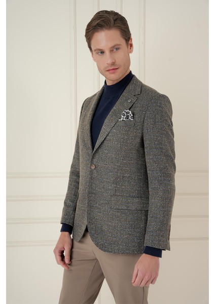 C 693 Slim Fit Bej Spor Ceket fırsatları