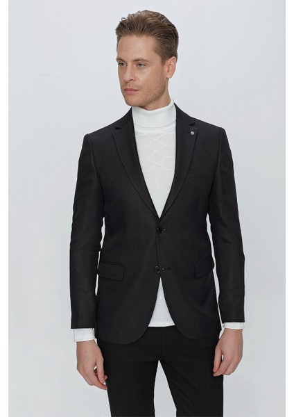 C 629 Slim Fit Siyah Spor Ceket fırsatları