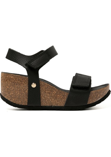 Kadın Terlik Bılbao G106319 Genuins Embossed Leather Dark