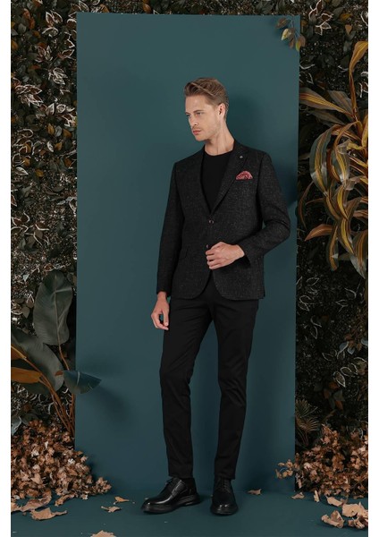 C 655 Slim Fit Siyah Spor Ceket fiyatları