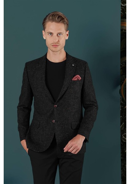 C 655 Slim Fit Siyah Spor Ceket fırsatları