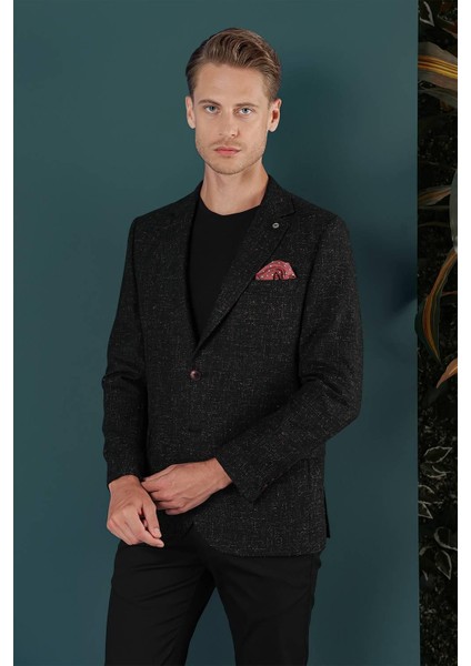 C 655 Slim Fit Siyah Spor Ceket indirimleri