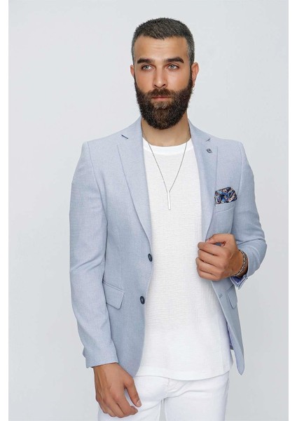 C 620 Slim Fit Mavi Spor Ceket fiyatları