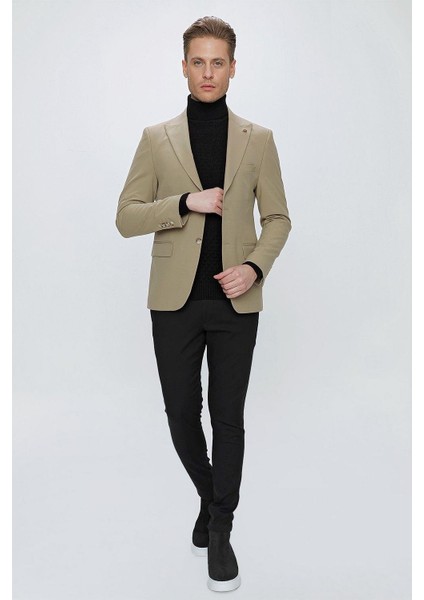 C 632 Slim Fit Bej Spor Ceket indirimleri
