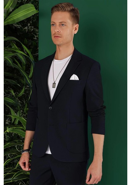 C 643 Slim Fit Lacivert Spor Ceket indirimleri