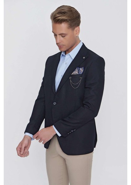 C 630 Slim Fit Lacivert Spor Ceket fırsatları