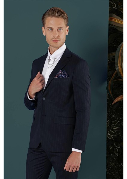 C 652 Slim Fit Lacivert Spor Ceket fırsatları