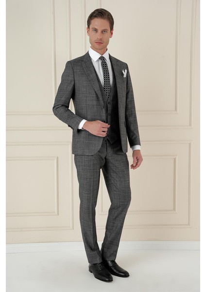 Tk 906 Slim Fit Antrasit Spor Takım Elbise fiyatları