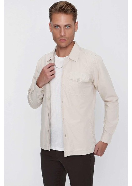 C 618 Slim Fit Taş Spor Ceket