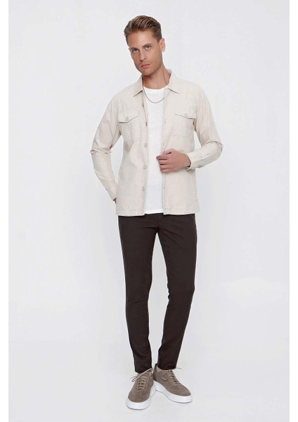 C 618 Slim Fit Taş Spor Ceket modelleri