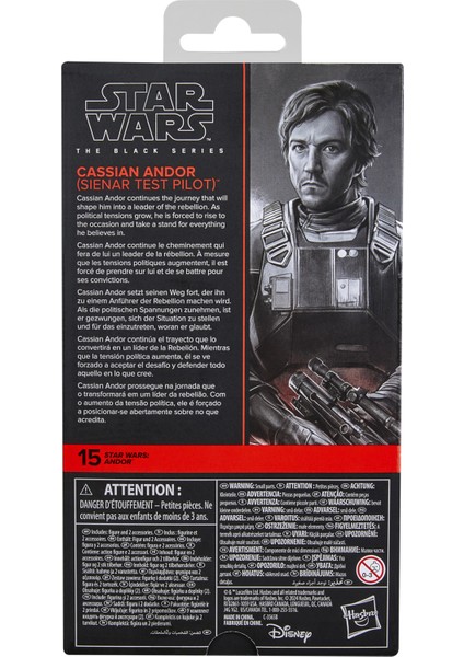 Black Series Cassian Andor (Sienar Testpilot) (Andor) Aksiyon Figürü