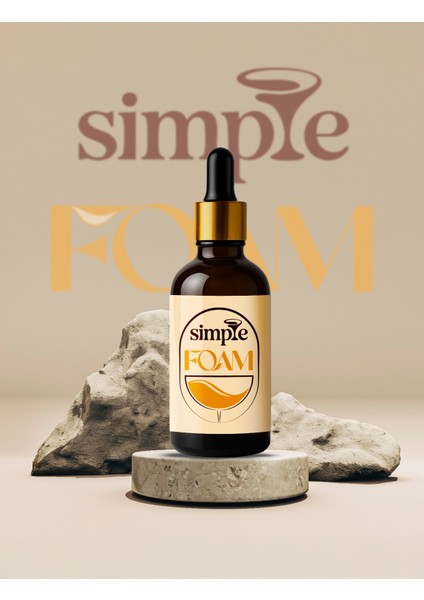 Foam Kokteyl Köpürtücüsü / Vegan Bitkisel Köpük Bazı 100 ml