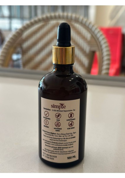 Foam Kokteyl Köpürtücüsü / Vegan Bitkisel Köpük Bazı 100 ml modelleri