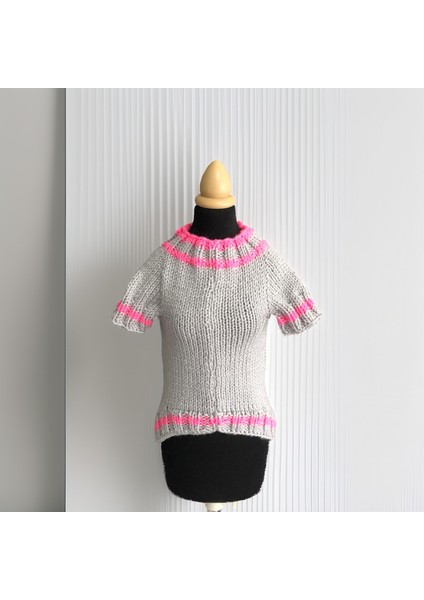 Köpek Için Panda Love Gri Pembe Kazak fırsatları