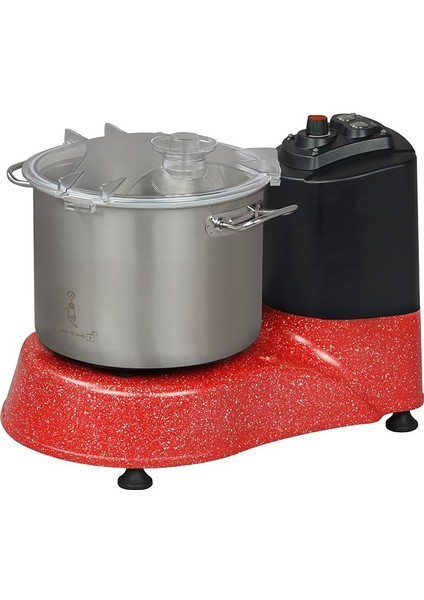 SZP01.E11 Z5F Sebze Parçalama Makinesi, 10 L, Kırmızı