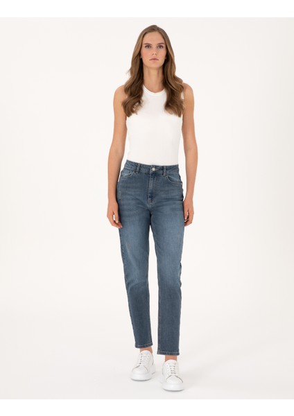 Kadın Indigo Jean Pantolon 50310742-VR028