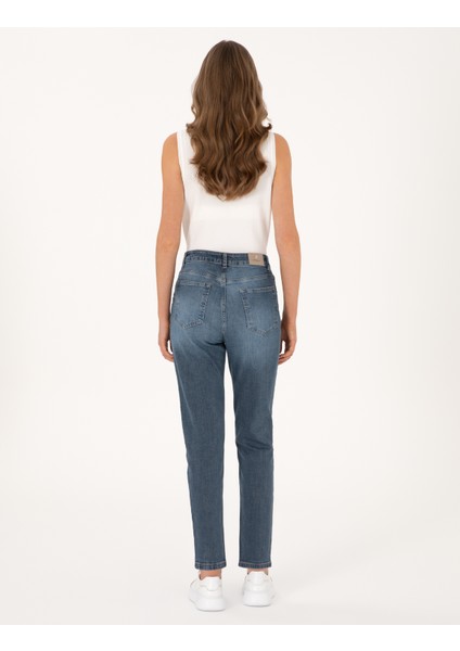 Kadın Indigo Jean Pantolon 50310742-VR028 fırsatları