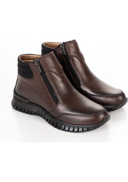 1456 - Hakiki Deri - Tam Ortopedik - Çift Fermuarlı - Günlük - Kadın Bot fırsatları