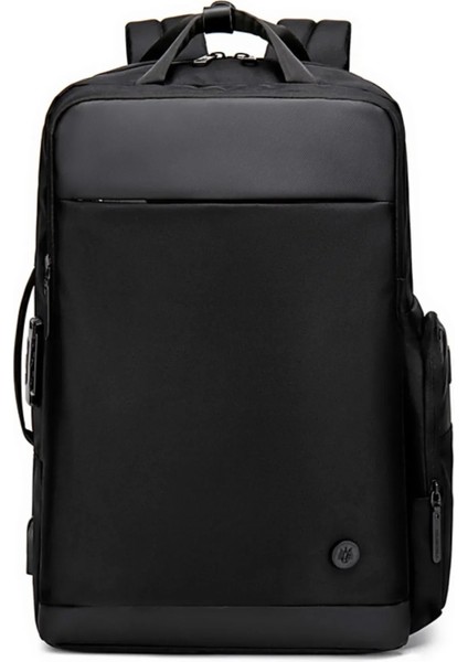 Şifreli, USB Girişli, Genişletilebilir Körüklü, Suya Dayanıklı Premium Sırt Çantası GB00397