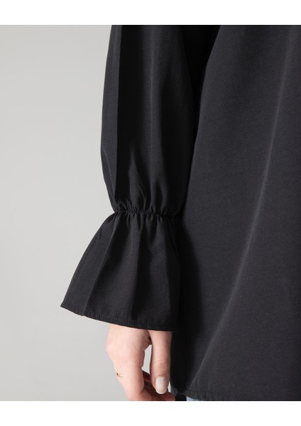 Kolu Büzgülü Poplin Gömlek fiyatları