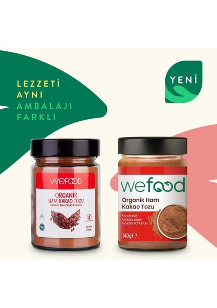 Wefood Organik Ham Kakao Tozu 140 gr modelleri