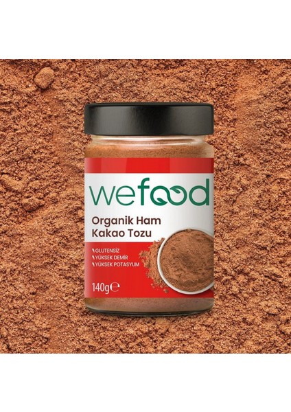 Wefood Organik Ham Kakao Tozu 140 gr indirimleri