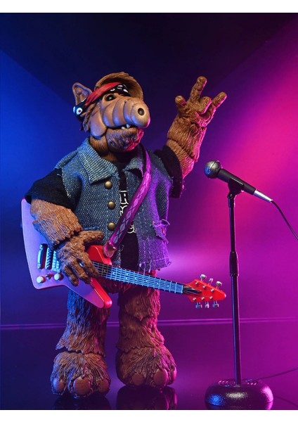 Alf - Ultimate Born To Rock Alf Aksiyon Figürü
