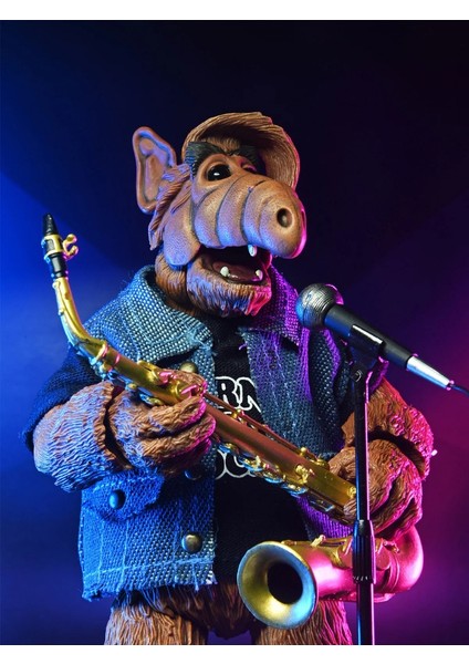 Alf - Ultimate Born To Rock Alf Aksiyon Figürü