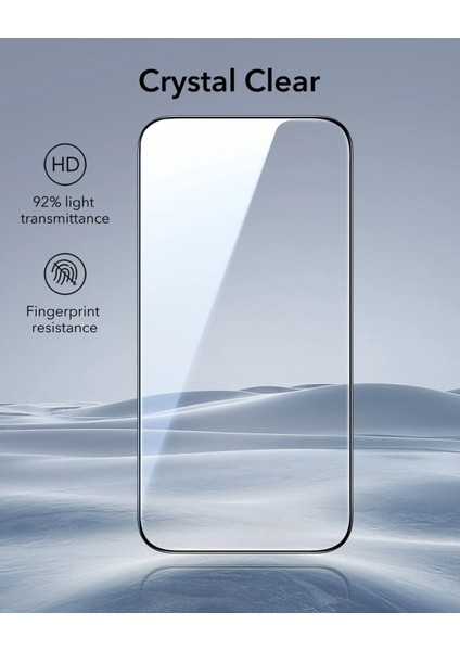 Apple iPhone 17 Pro Max Ultrafit Classic Kolay Uygulama Aparatlı 2 Adet Cam Ekran Koruyucu fırsatları