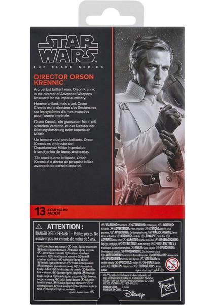 Black Series Director Orson Krennic (Andor) Aksiyon Figürü