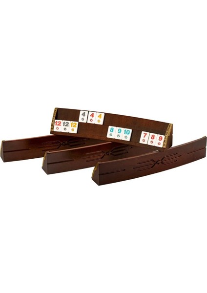 Büyük Boy Lüks Çantalı Tahta Ağaç Ahşap Kemik Taşlı Oval Okey Takımı Seti 43 cm 101 Okey Hediyeli fırsatları