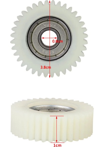 Elektrikli Bisiklet Rks Motor Dişlisi 3 Adet E- Bike Dişli Takımı 36 Teeth Dişli modelleri