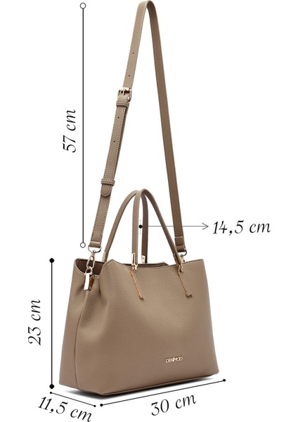 Kadın Vizon Uzun Askılı Klasik Kol Çantası 25WBD2720FT fiyatları