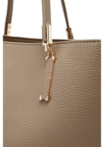 Kadın Vizon Uzun Askılı Klasik Kol Çantası 25WBD2720FT