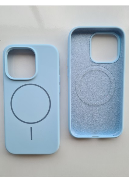 iPhone 14 Pro Magsafe ile Uyumlu Yumuşak Soft Mükemmel Manyetik Leke Tutmaz Esnek Lansman Silikon Kılıf modelleri