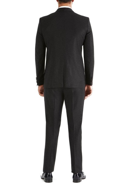 037 Slim Fit Siyah Black Takım Elbise modelleri