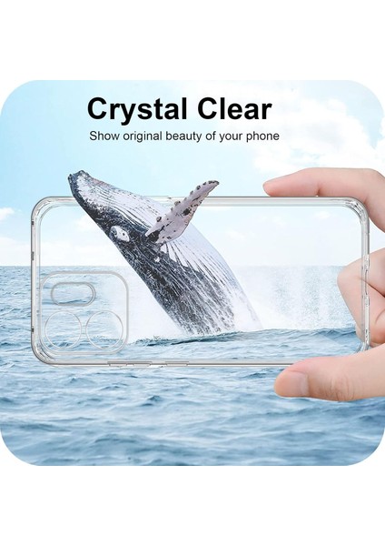 Oppo Reno 14F Kılıf Şeffaf Kamera Korumalı Renksiz Esnek Silikon Kapak Kilif modelleri