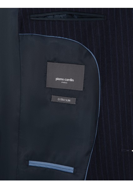 Erkek Lacivert Ex. Slim Fit Takım Elbise 50311536-VR033