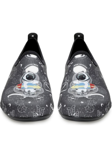 Işıklı Astronot Figürlü Kaymaz Tabanlı Esnek Hafif Dayanıklı Çocuk Havuz Plaj Deniz Ayakkabısı indirimleri