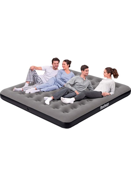 Ultra King 3 Kişilik Şişme Yatak 203X183X22CM 671HC