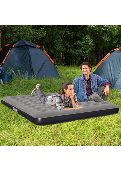 Ultra King 3 Kişilik Şişme Yatak 203X183X22CM 671HC fırsatları