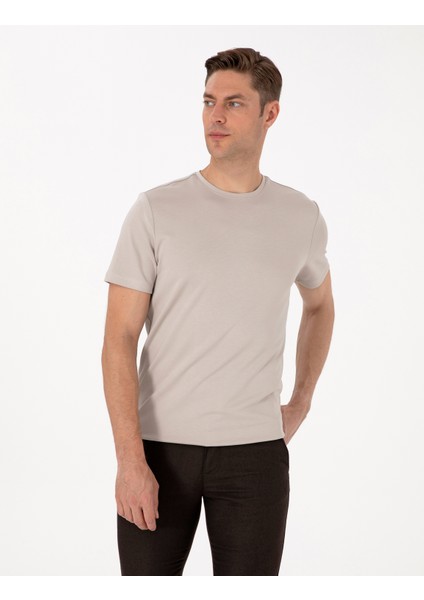 Erkek Taş Regular Fit Basic Tişört 50318130-VR049 modelleri