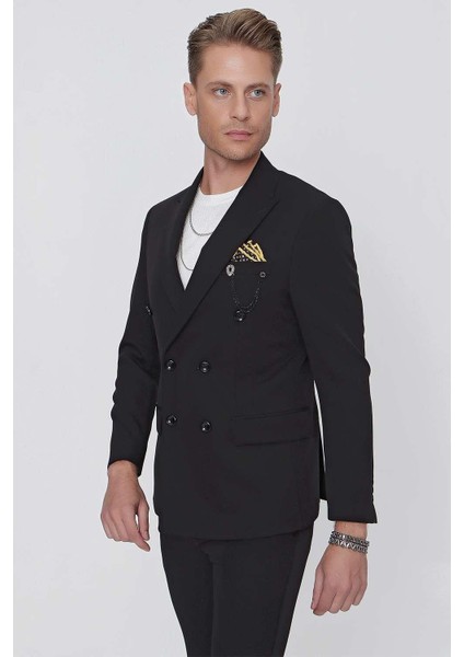 C 625 Slim Fit Siyah Spor Ceket fırsatları