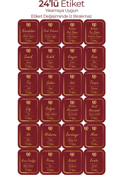 Cube - 6'lı Vakumlu Ahşap Kapaklı Etiketli Plastik Saklama Kabı Baharatlık Saklama Organizeri 1900ML indirimleri