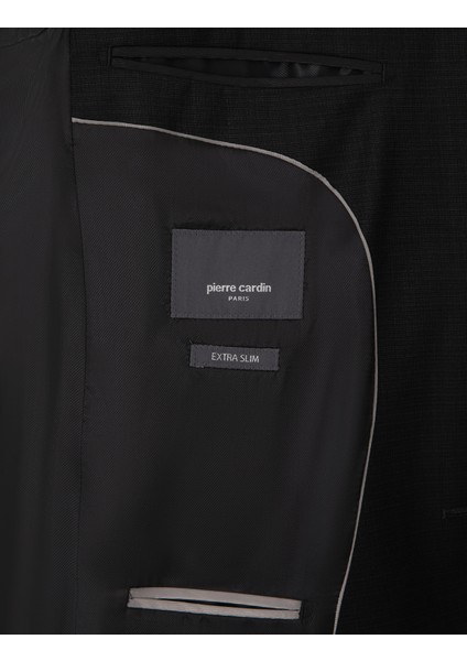 Erkek Siyah Ex. Slim Fit Takım Elbise 50311524-VR046